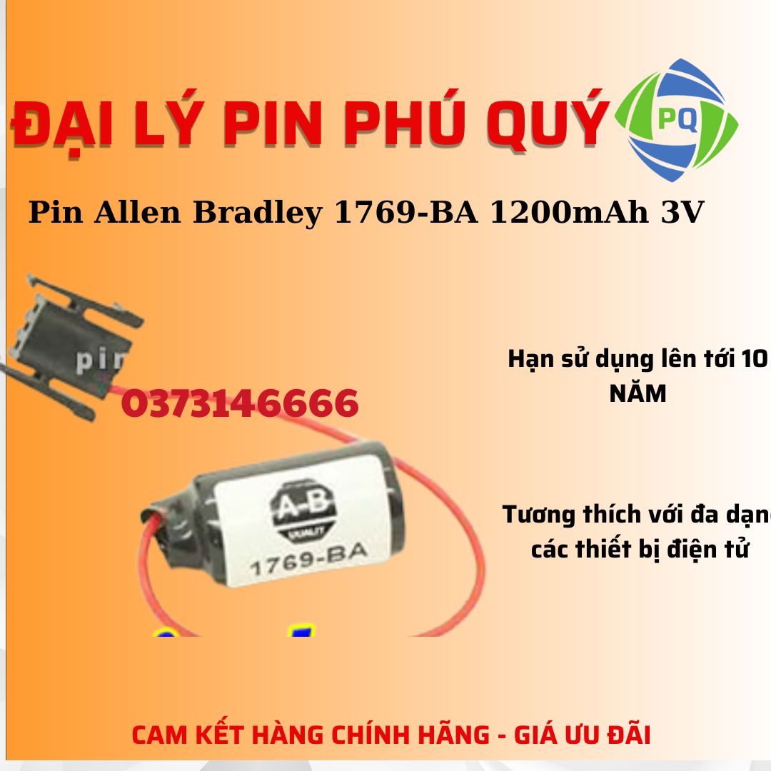 Pin Allen Bradley 1769-BA 1200mAh 3V